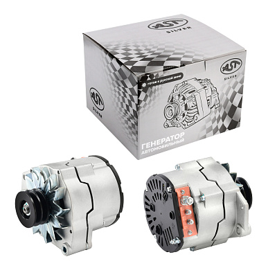 Генератор SHAANXI (два клиновых ремня) 28V 70A (AST1044/612600090401) AST Silver