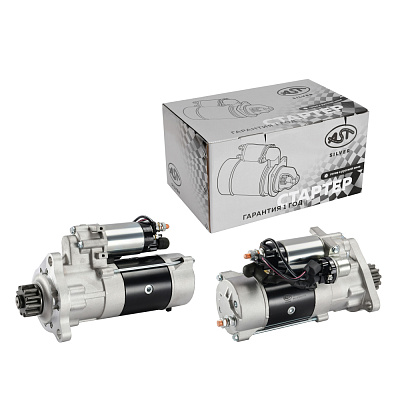 Стартер CUMMINS M11/ ISM/ ISX15  X3000/F3000 (Z=11)(AST1389/5284086/4985441/2871257/3103952/4974389) AST Silver