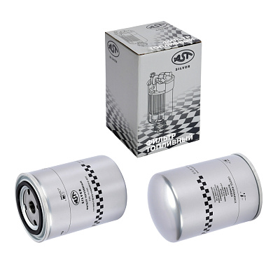 Фильтр топливный FAW/HOWO E3 A7 (AST1664/FF5737/WDK999/1117001-630-0000/FF5470/VG1092080009/1117011-630-0000/1117050-73D/VG1540080310) AST Silver