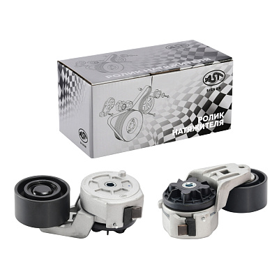 Ролик натяжной WP10.336 E2/4/5 SHAANXI/JAC N350 плоский (AST1326/612600062139/612600061256) AST Silver