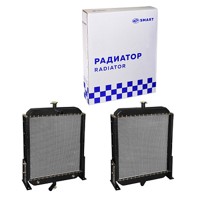 Радиатор SDLG WP6G LG936 (990x760x165) D=45 D=55 с алюминиевыми бачками (AST1173/4190000558) AST Smart