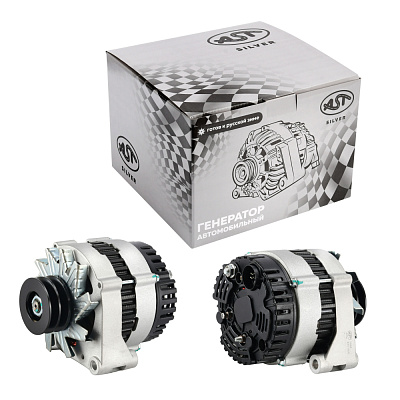 Генератор HOWO (два клиновых ремня) 28V 55A (AST1039/VG1560090010) AST Silver