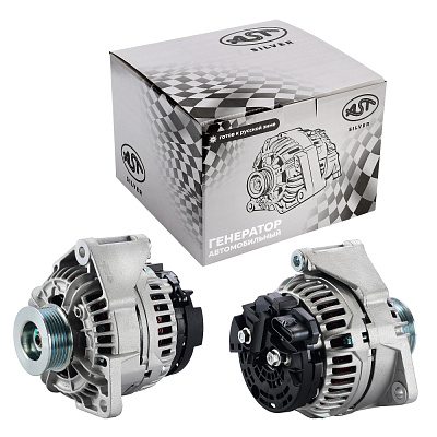 Генератор SHAANXI WP12/WP13 6 руч. 24V 80A X3000 (AST1756/1005214967/1000750099) AST Silver
