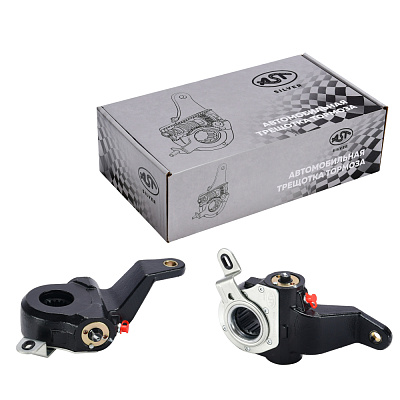 Трещетка тормоза HOWO T5G D-38/34 Z-19 задняя левая АВТОМАТ (AST1428/WG7129450001/WG7129450011) AST Silver