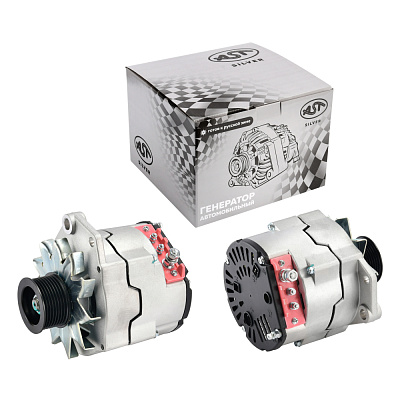 Генератор WD10 JFZ2517A/JFZ2502 (8 руч.) 28V, 110A (AST1047/411000556002/SP13244/612600090705/612600090206D) AST Silver