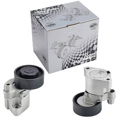 Ролик натяжной FAW J6/J7 CA6DM2/3 с 2018 г. плоский (AST1315/1023010-2060A/1023010-M00-2060A) AST Silver